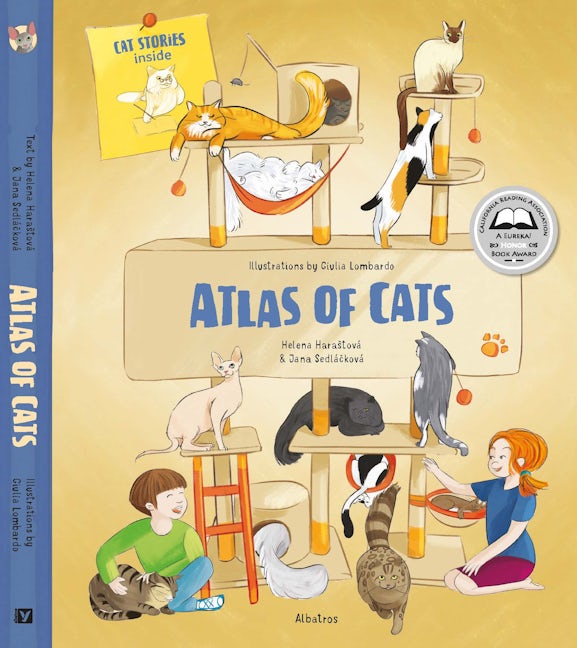 Book cover image for Atlas of Cats ISBN: 9788000063546